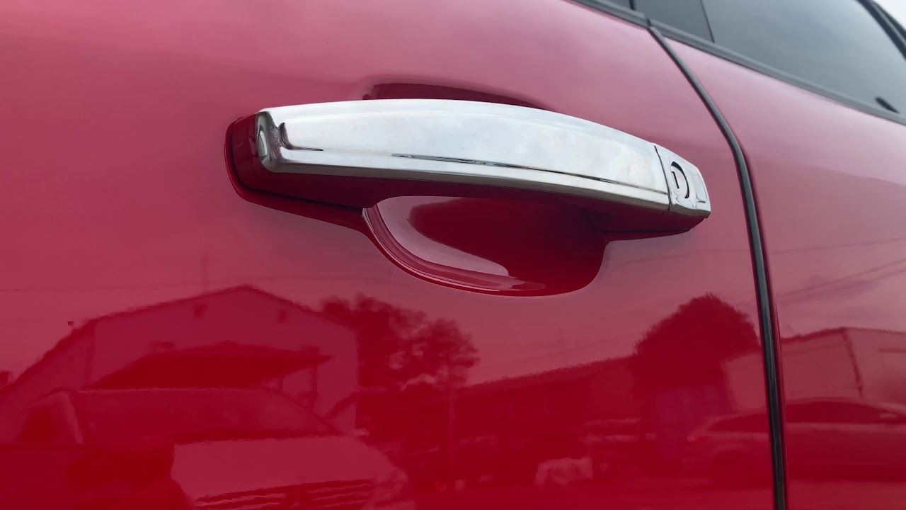 Хромированные Накладки на Ручки УЗКИЕ (4 шт., Нерж., Omsa) Video 1