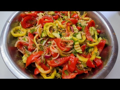 AWESOME UZBEK SALAD FOR THE WINTER💯Cooking for 30 YEARS☑️ The whole family will like it‼️