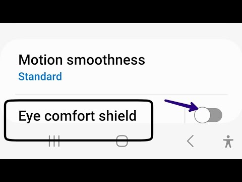 Eye comfort shield on galaxy note 10 lite, how to use eye comfort shield samsung galaxy note 10 lite