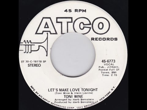Toni Wine - Let's Make Love Tonight