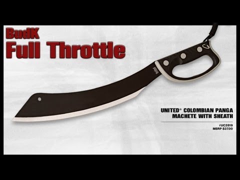 UNITED UC2819 COLOMBIAN PANGA MACHETE WITH SHEATH