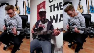 Too Close To Touch - Until I Collapse [Guitar + Bass Cover]