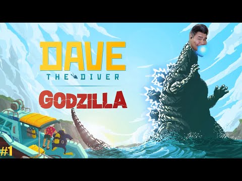 Dave the Diver x Godzilla #1: Big Monster DLC