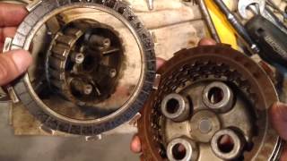 Unseize your motorcycle clutch without removing a single bolt.