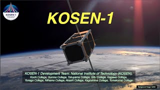 Receiving signals from Japanese satellite KOSEN-1