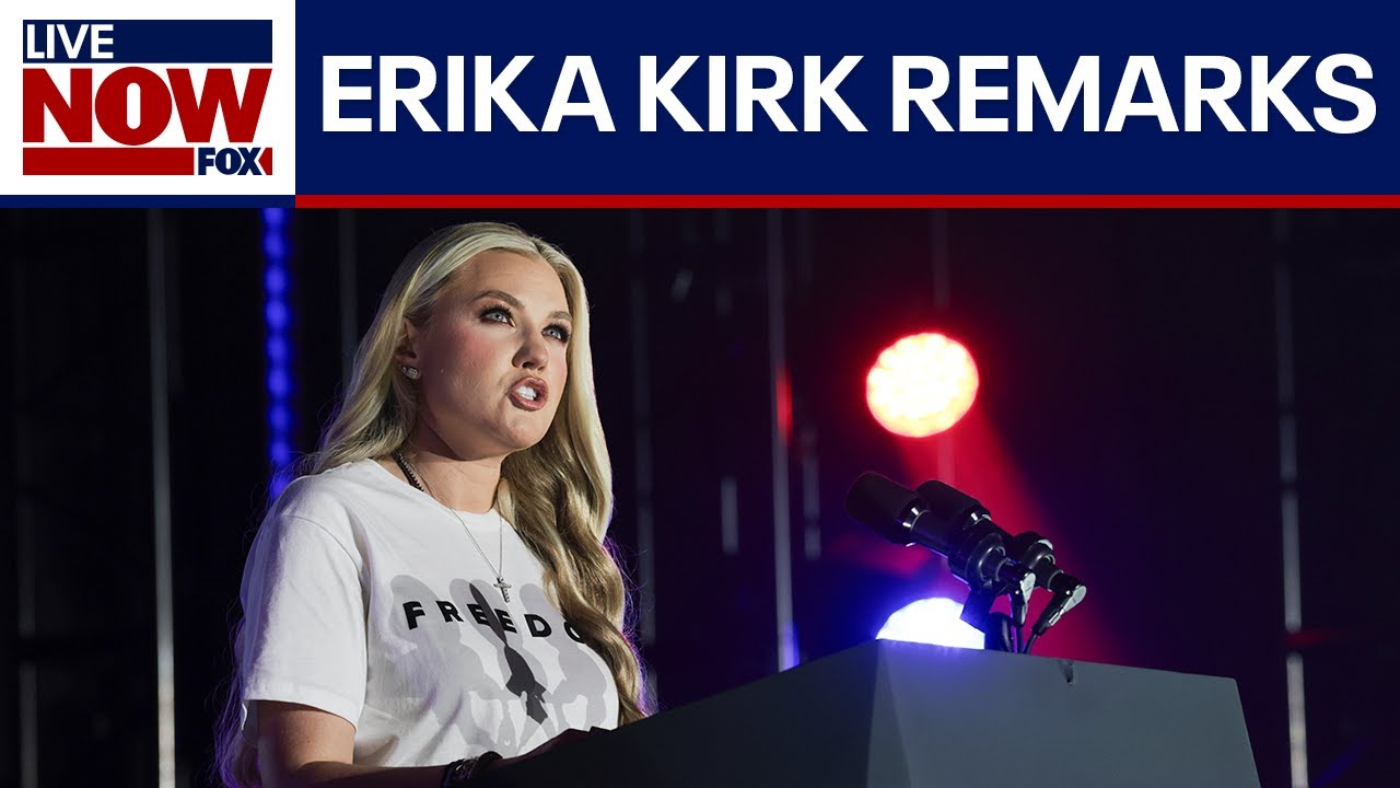Erika Kirk speaks at TPUSA event at Ole Miss | LiveNOW from FOX