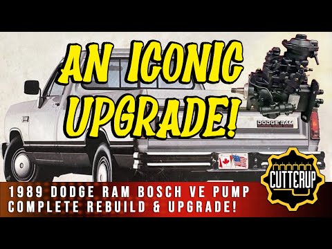 From Old to Bold: Bosch VE Pump Upgrade for the Iconic 1989 Dodge Ram 5.9L Cummins Diesel