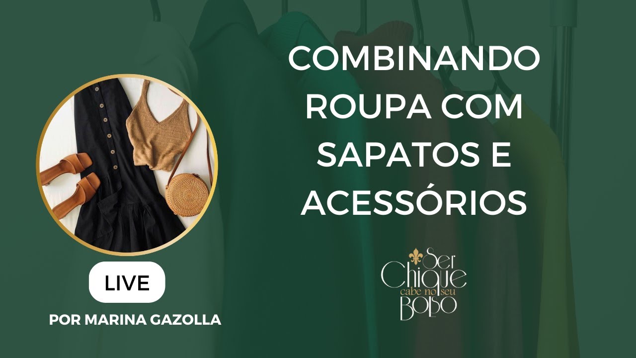 Combinação harmônica de acessórios no look