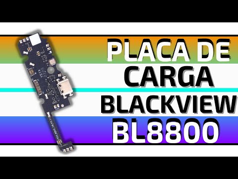 [ Blackview BL8800 ] Como Trocar Conector Carga Microfone Sub Placa Carregamento Connector Charge