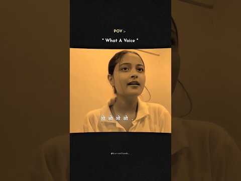 What a voice 😮🎧#ytshorts #instareels #hindisong #singing #viralvideo