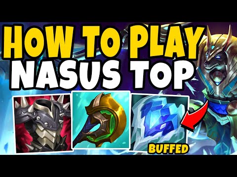THIS Is How To Play Nasus Top In Season 11! NO TOWER IS SAFE! - League of Legends