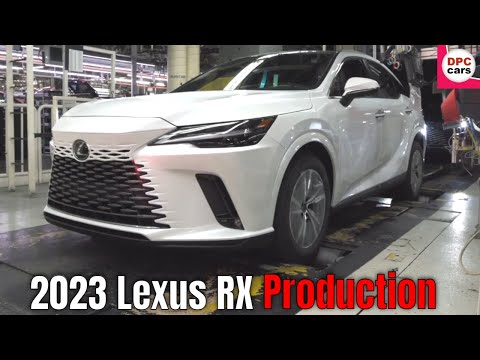 2023 Lexus RX Luxury SUV Production in Canada