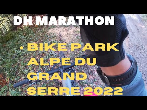 Dh marathon bike park alpe du grand serre. #dh