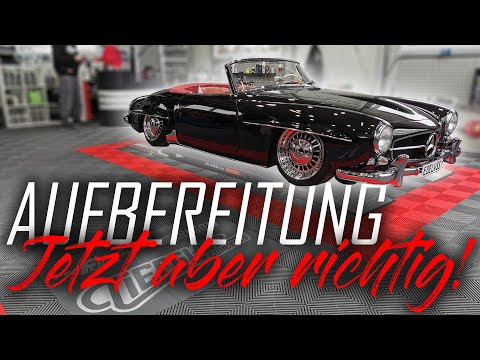 EDELWEISS Report | Mercedes 190SL restoration at Tiefglanz Concepts