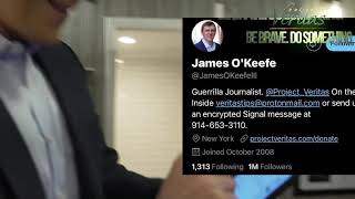 James O’Keefe hits 1,000,000 Twitter followers!