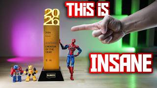 This Toy Company made me Creator of The Year....
