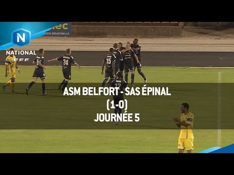 J5 : ASM Belfort - SAS Épinal (1-0), le résumé
