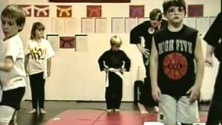 preview picture of video 'Karate Practice in Wooster, Ohio USA 1993'