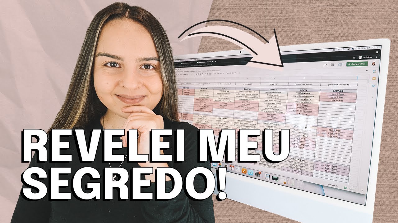 COMO EU ORGANIZO O CONTEÚDO DO MEU CANAL | Revelei Como Planejo Meu Canal Do YouTube