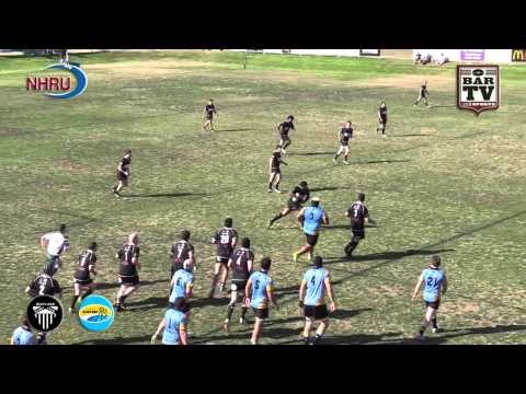 2015 NHRU Round 18 Premier 2 Highlights - Maitland v Southern Beaches