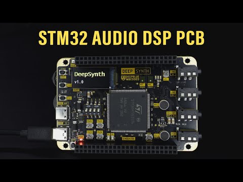 STM32 DSP Audio Processing & Synth PCB (Mixed-Signal Hardware Design)