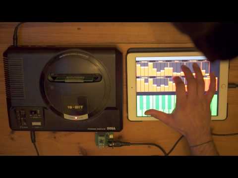 SEGA Mega Drive / Genesis Controlled via iPad!