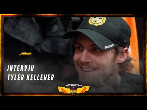 Youtube: Hattrickskytten Tyler Kelleher efter segern i första finalmatchen