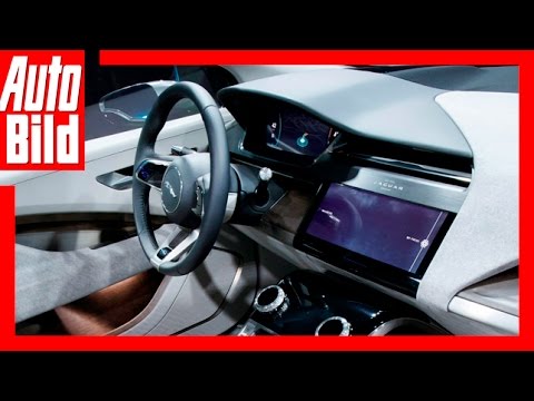 Jaguar I-Pace (2018) Interieur - Digitales Raumwunder /Weltpremiere/Review