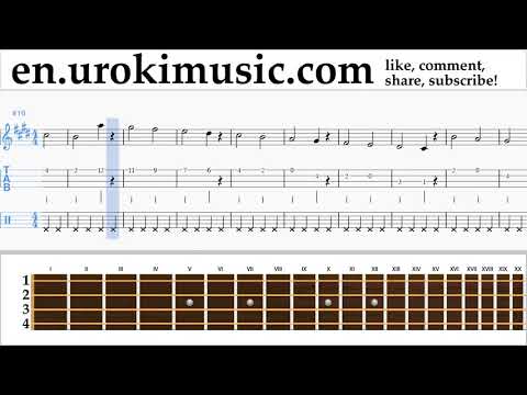 Ukulele lessons Silvestre Dangond Nicky Jam - Cásate Conmigo Sheet Music Tutorial Part#1 um-i352
