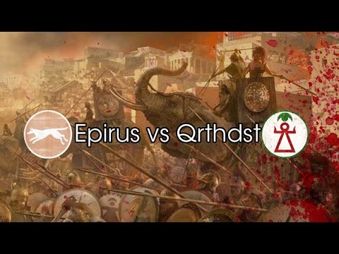 Total War: Rome 2 Random Replay: Epirus vs Carthage led by samrshelley "Execution by elephant"