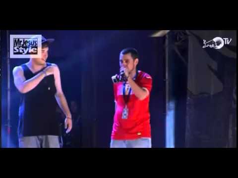 Kapo 013 vs Blon 4tos de final  (final nacional) batalla de gallos 2013