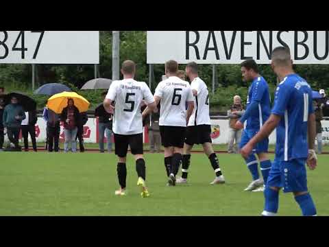 Tor von Mergim Gashi 29 5 2022 Siegtreffer für TSB Ravensburg