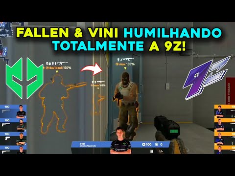 FALLEN & VINI SEM RESPEITO! IMPERIAL vs 9Z TEAM - GRANDE FINAL TG Masters Blast Qualifier! [MAPA 1]