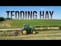 Tedding Third Crop Alfalfa