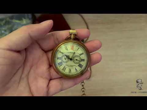 Royal Copper London 1856 Antique Five-Hand Mechanical Pocket Watch