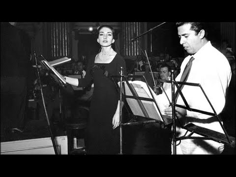 Bellini:  I Puritani - A te, o cara, amor talora - Giuseppe Di Stefano, Maria Callas, Tullio Serafin