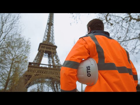 Eiffel tower - an Otis ride along