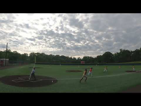 2023 Nik Pugh pitching to 2023 catcher Trevor Albrecht