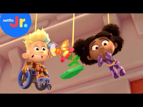 Super Sneaky Art Delivery 🤫 Team Zenko Go | Netflix Jr