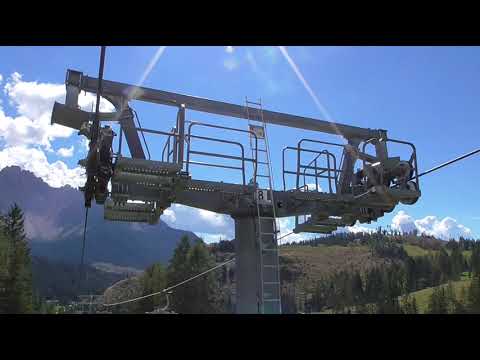 Discesa integrale seggiovia Leitner "Tschein" - Carezza/Karersee (BZ)