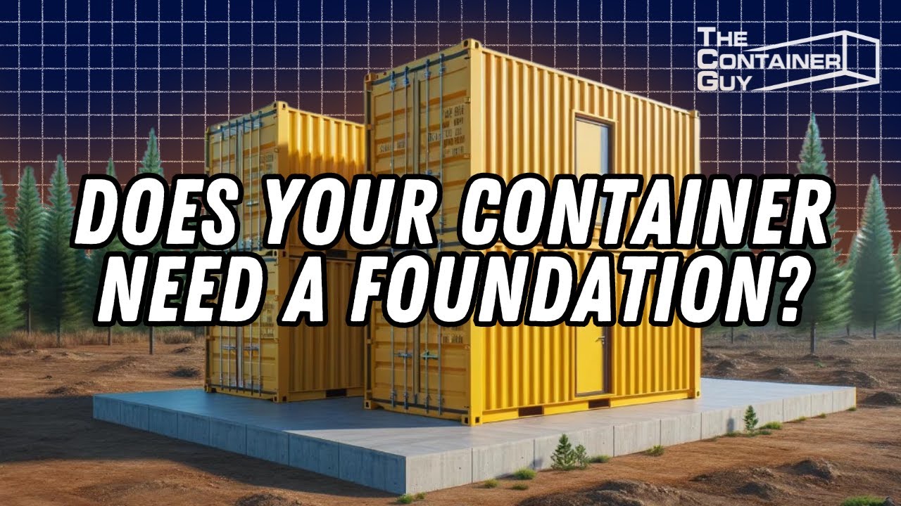 What YOU Should Put Your Shipping Container On!