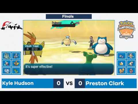 FINALS Kyle Hudson vs Preston Clark VGC 2017 Salt Lake City, Utah Pokemon Masters Division