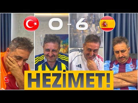 Türkiye 0-6 SPAIN (DEFEAT)
