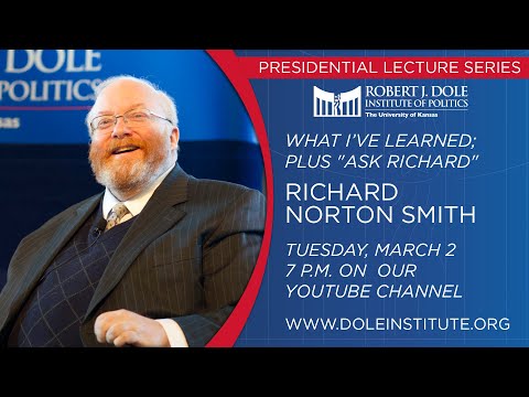 2021 Presidential Lecture Series - What I've Learned; Plus "Ask Richard"