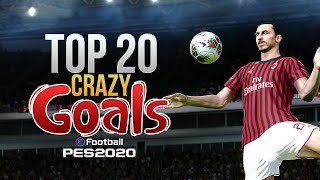 Download lagu PES 2020 - TOP 20 CRAZY GOALS | HD mp3