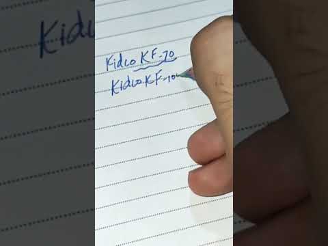 Best fountain pens comparison|| Kidco kf-70 vs K100 @110PenTechConsultant
