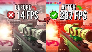 🔧COUNTER-STRIKE 2: HOW TO BOOST FPS AND FIX FPS DROPS / STUTTER🔥| Low-End PC✔️