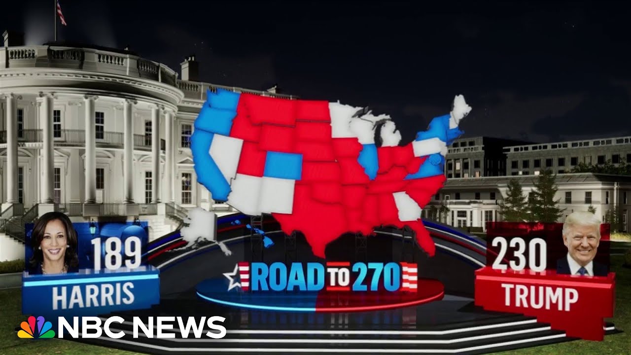 Polls officially closed in all states as most battlegrounds too close to call