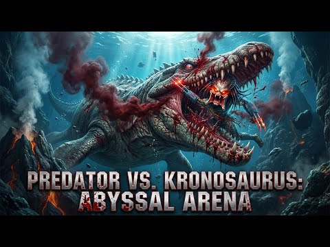 Predator Vs. Kronosaurus: The Abyssal Arena (Cinematic 4K)