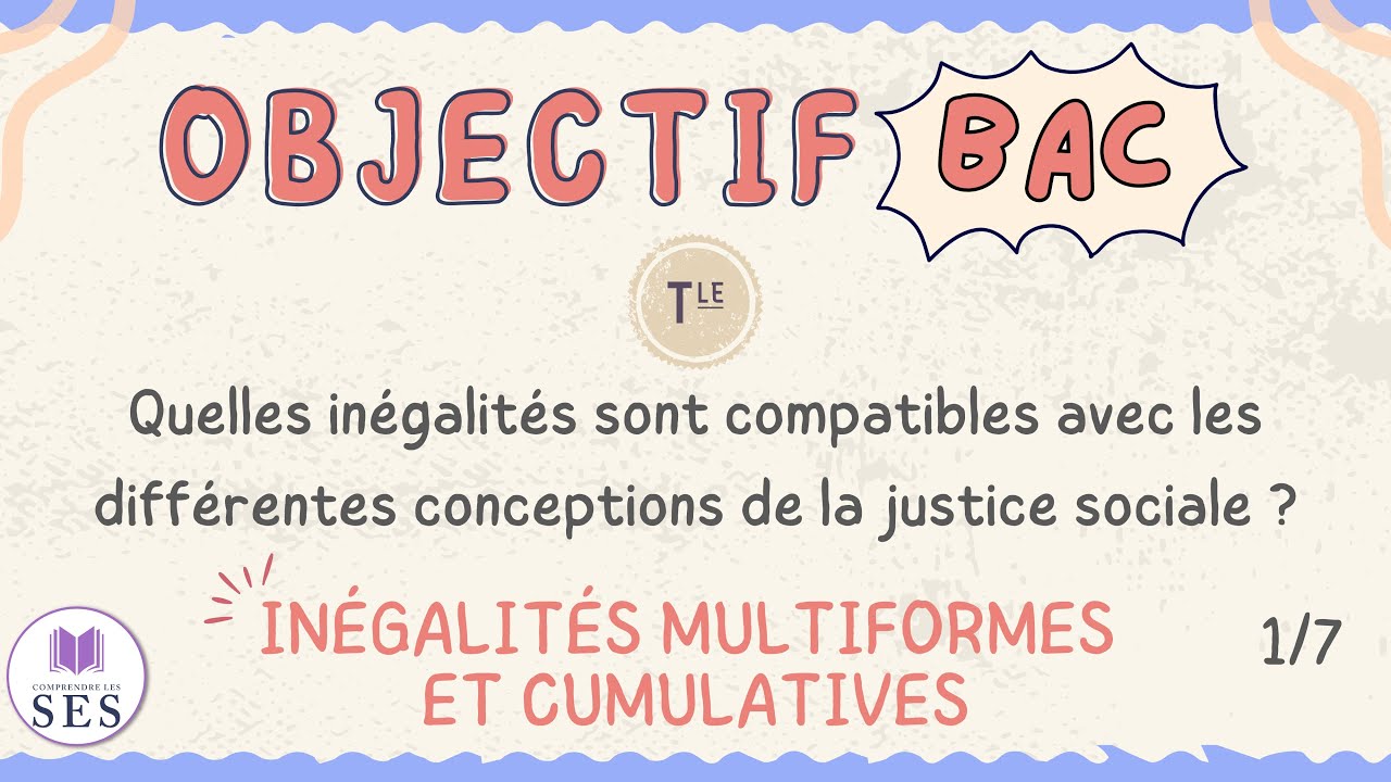 [BAC] Cours Justice Sociale - Inégalités multiformes et cumulatives